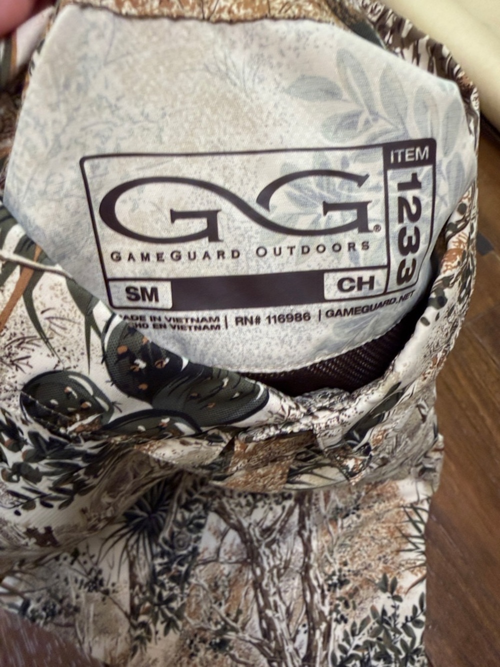 Gameguard Outdoors - Boys Short-Sleeve Button-Down Shirt - Camo - Size: S (6-7) - Picture 4 of 8
